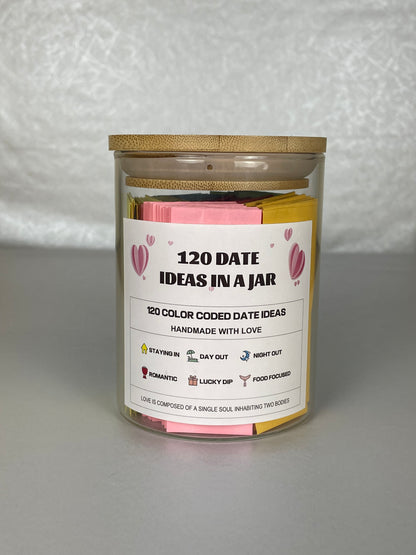 LoveJar - 120 Date Ideas In a Jar
