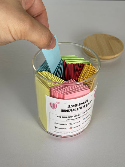 LoveJar - 120 Date Ideas In a Jar